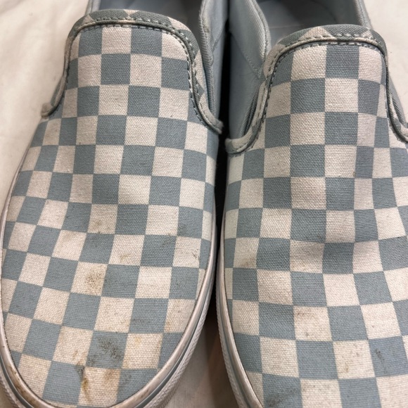 Vans Womens Off The Wall 721356 Blue Casual Shoes Sneakers Size 8.5 L010124 - Picture 2 of 8